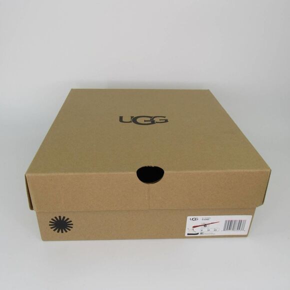 UGG Women's Sidnee Leather Combat Lace Up Boots in White SZ US 6 UK 4 - Picture 8 of 8